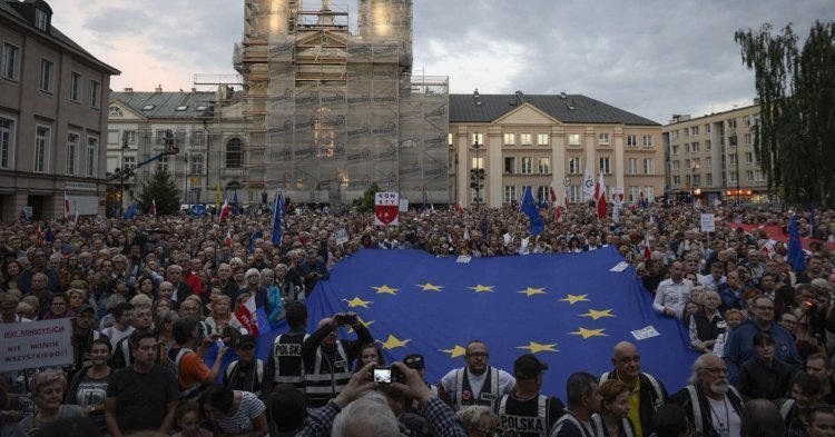 En défense de la loi – une manifestation contre la réforme de la Cour Suprême