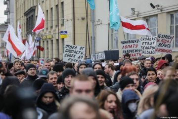 Solidarität mit den Protesten in Belarus