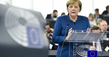 Is Angela Merkel becoming a federalist?