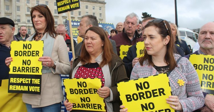 Geen harde grens tussen Ierland en Noord-Ierland