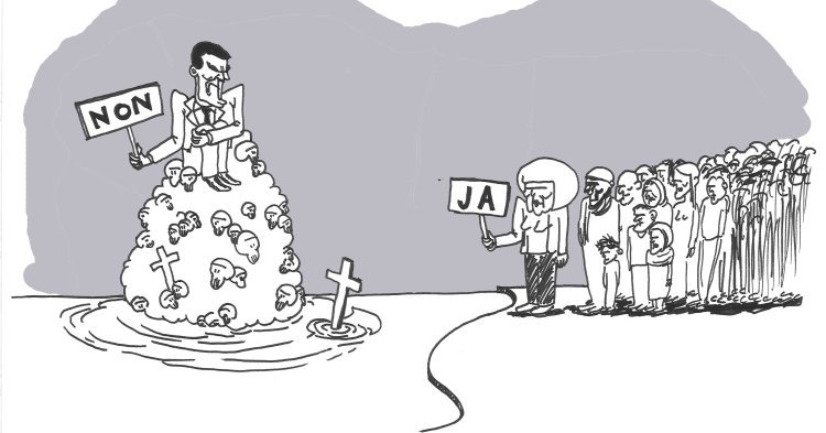 Based on the welcoming of refugees leaders are determining the future of Europe.