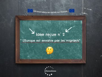 Idée reçue : « l'Europe est envahie par les migrants »