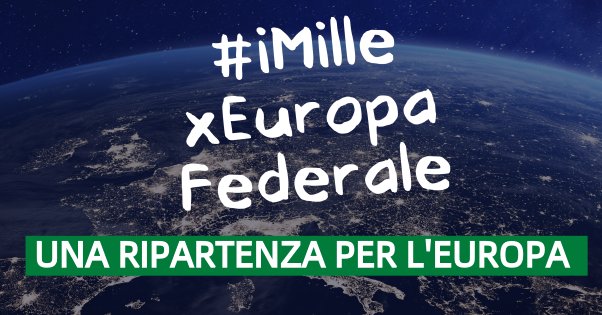 Il Movimento Federalista Europeo e la Gioventù Federalista Europea chiedono una nuova ripartenza per l'Europa