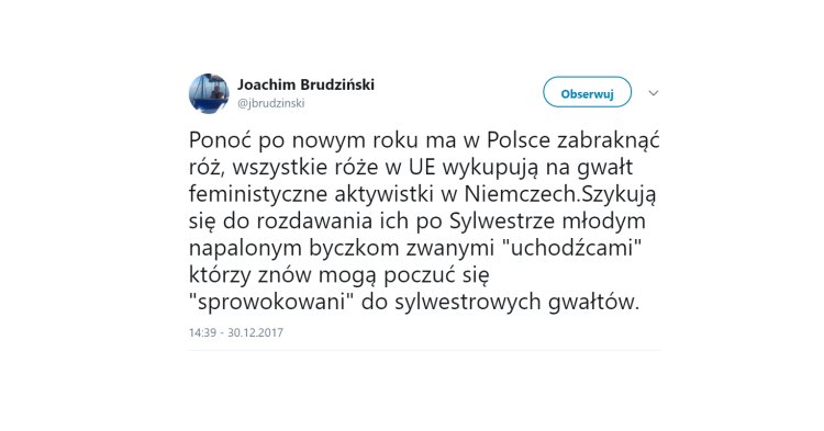 Postanowienie noworoczne: BĄDŹ TOLERANCYJNY