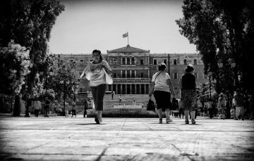 Syntagma Square : sous les pavés… les livres