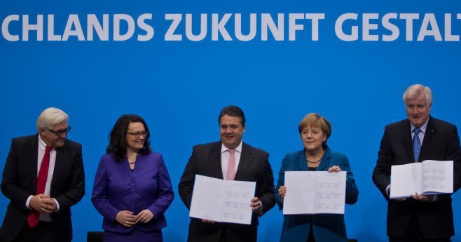 Of the European ideas of the new German Government