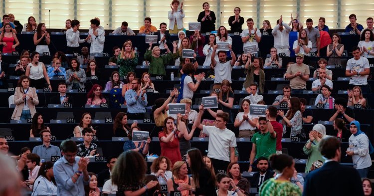 EYE 2023: Il Parlamento europeo come casa di più di 10.000 giovani europei!