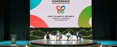 COP17 : à Erevan, les dirigeants appellent à accélérer l'action mondiale en faveur de la biodiversité