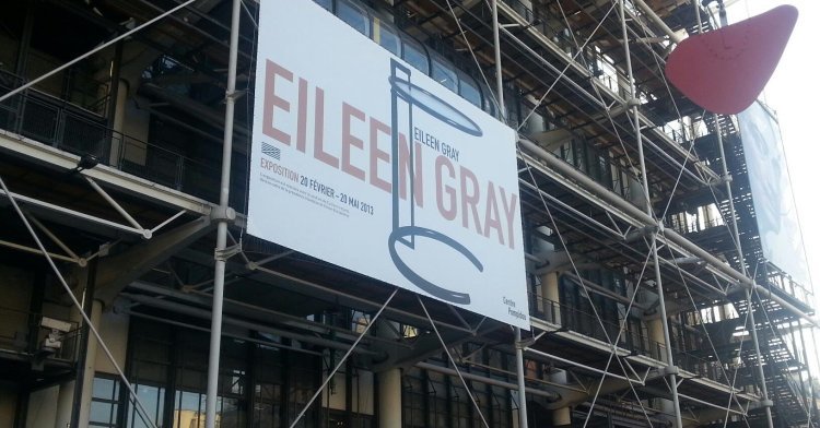 Présidence irlandaise : Eileen Gray au Centre Pompidou