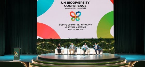 COP17 : à Erevan, les dirigeants appellent à accélérer l'action mondiale en faveur de la biodiversité