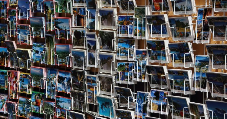 Cartes postales d'Italie et de Malte