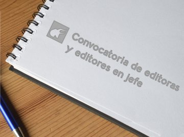 Convocatoria de editoras y editores en jefe para panel editorial, 2020