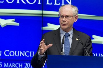 L'Europe face à trois crises majeures - Interview de Herman Van Rompuy