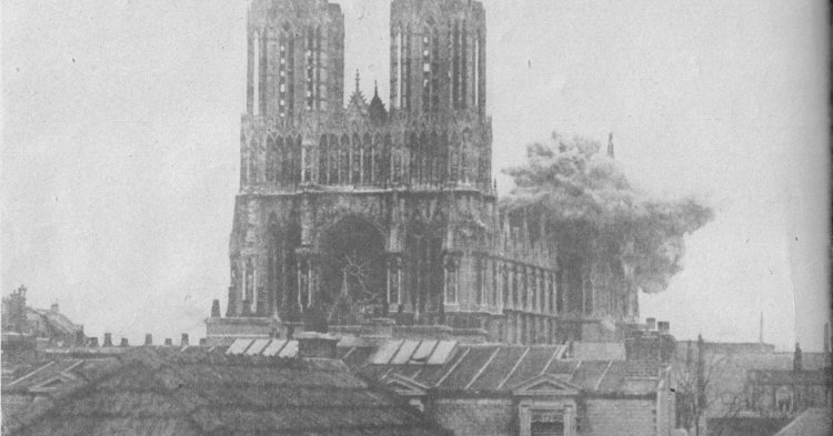 L'incendie de la cathédrale de Reims : Des étudiants au secours d'un tableau oublié
