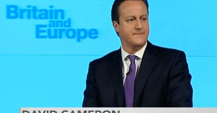 #TheSpeech : Cameron, le good guy anti-Europe mais pas trop