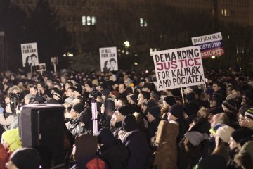 « Pour une Slovaquie honnête »