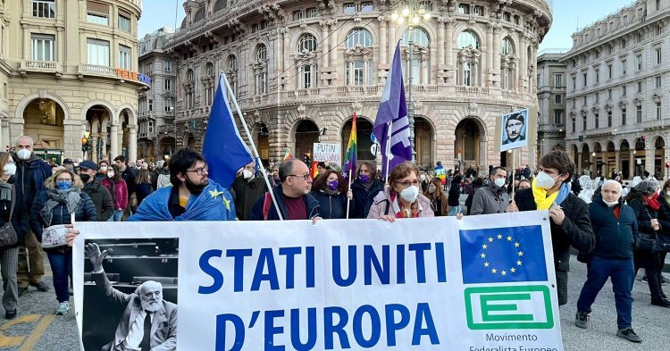 Gli Stati Uniti d'Europa per la pace in Ucraina e nel mondo intero