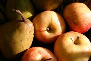 Äpfel und Birnen