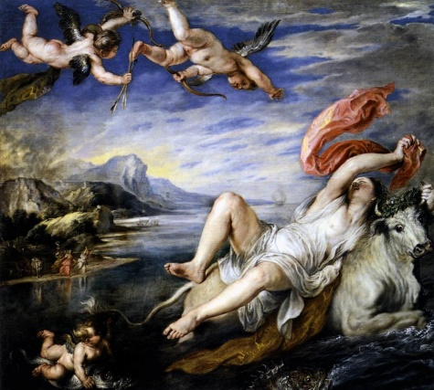 Rubens, The Rape of Europa, 1630